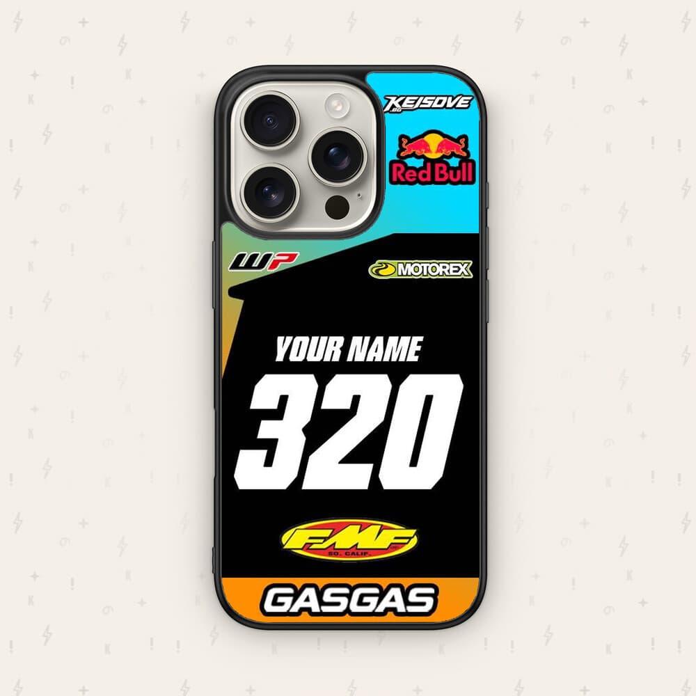 Персонализиран GASGAS калъф № 49 — мото дизайн за персонализиран кейс