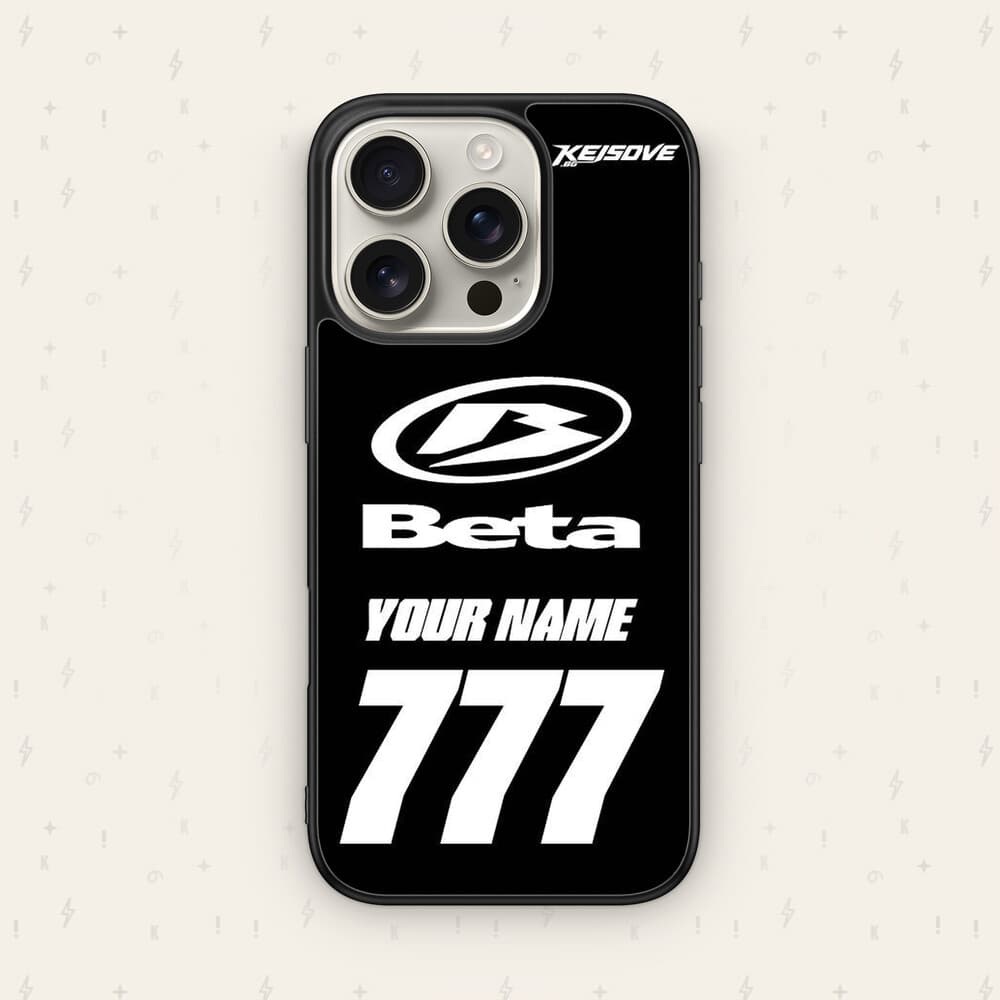 Персонализиран BETA калъф — мото дизайн за кейс