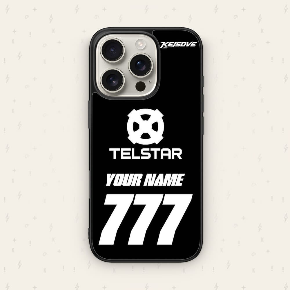 Персонализиран TELSTAR калъф — мото дизайн за кейс